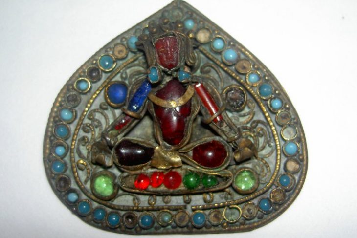 Bronze Helmet Ornament