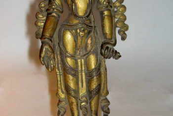 Standing figure of Avalokiteśvara as Padmapani