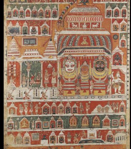 View of the Jagannatha Temple, Puri