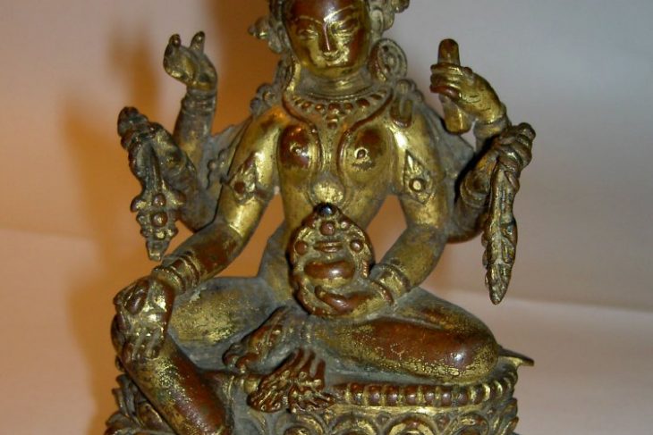 Figure of Goddess Vasudhara