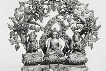 Buddha with two Bodhisattvas