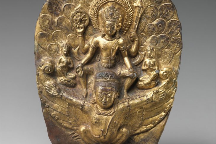 Vishnu Riding on Garuda