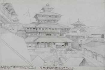 The Dhansa Temple, Kathmandu