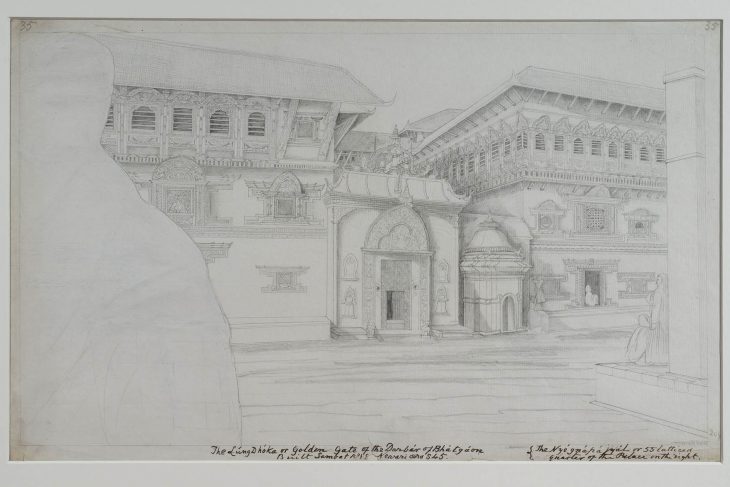 The Golden Gate Of The Palace Of Bhatgaon