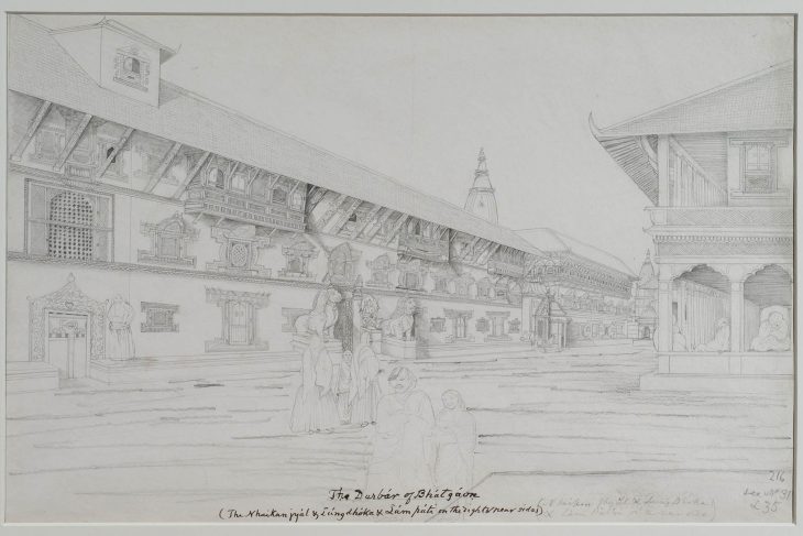 The Golden Palace At Bhatgaon