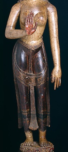 Goddess Tara with Hand in Gesture of Reassurance (Abhayamudra)