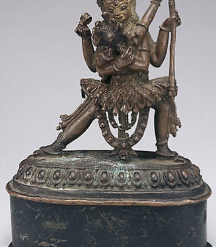 Deities Chakrasamvara and Vajravarahi in Ritual Embrace (Yab-Yum)