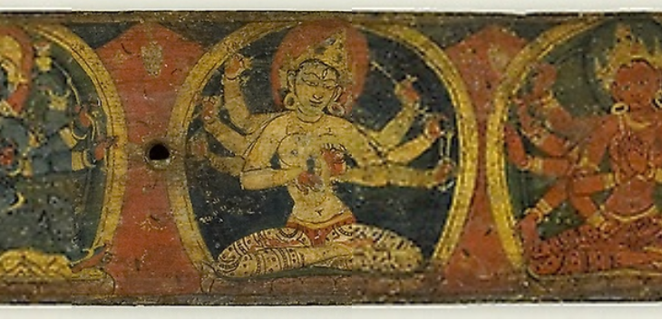 Manuscript Cover from the Fiive Protectors (Pancharaksha)