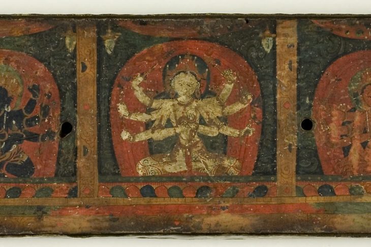 Manuscript Cover from the Five Protectors (Pancharaksha)