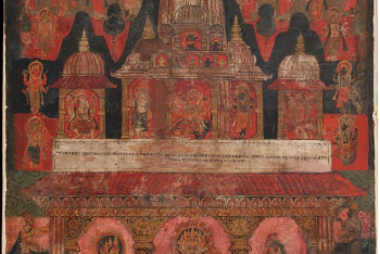 Painting on Hindu Themes