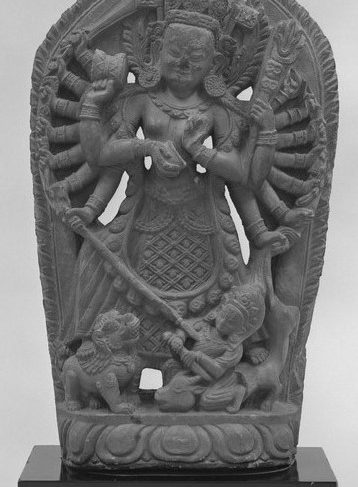 Durga Slaying the Buffalo Demon (Mahisuramardini)