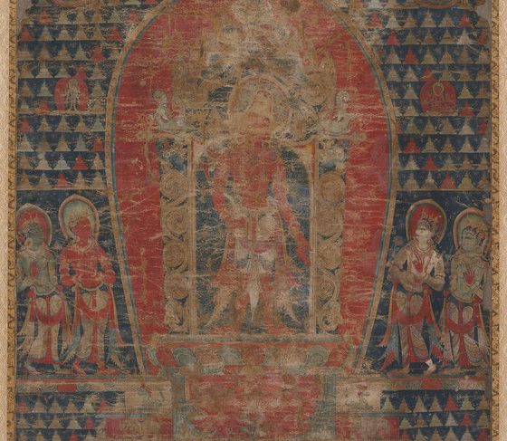 The Bodhisattva Avalokiteshvara and Four Taras