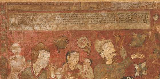 The Mahasiddha (Great Adept) Vanaratna (1384-1468) Receiving Abhishekha (Initiation) from Sita Tara (White Tara)