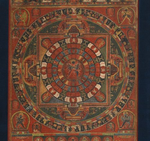 Mandala of the Buddhist Deity Chakrasamvara
