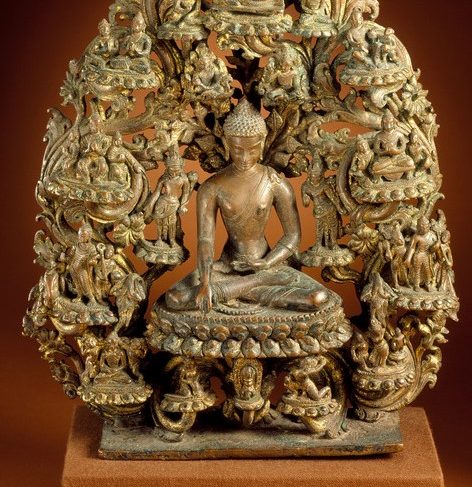 Buddha Shakyamuni and Scenes from the Life of the Buddha