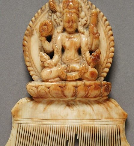 Comb with the Hindu God Vishnu
