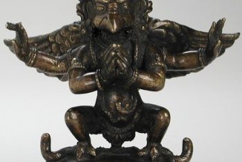 The Hindu God Vishnu’s Mount, Garuda