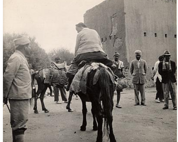Man on horse
