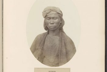 Portret van een onbekende Sunwar man uit Nepal (Portrait of an unknown Sunwar man from Nepal)
