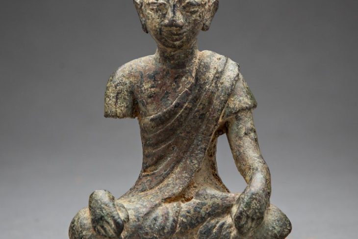 Bronze Seated Buddhist Disciple
