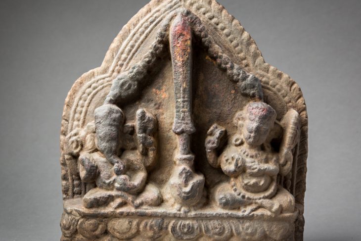 Nepalese Stone Hindu Stele