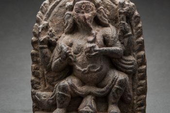 Stone Plaque Depicting Ganesh