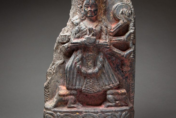 Stone Sculpture of Kaal Bhairav