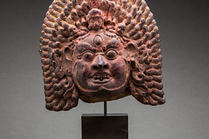 Wooden Bhairava Mask