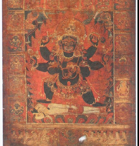 Mahakala (Buddhist Protector) – Shadbhuja (Six-hands, Shangpa)