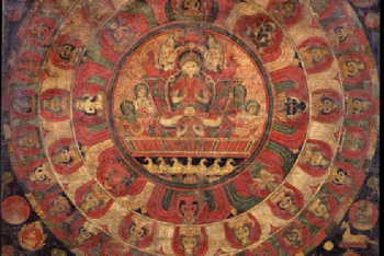 Mandala of Chandra (Moon God)