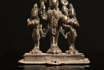 Vishnu with Nepalese consorts