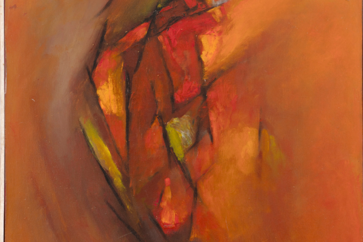 Untitled (Red Abstract)